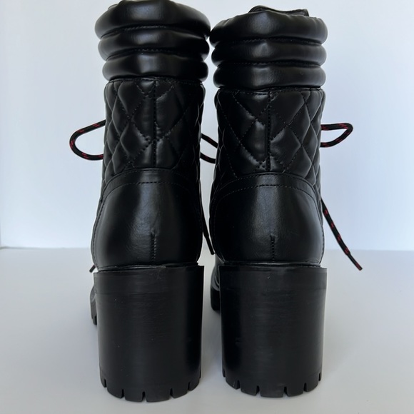 💥SALE💥 Nine West Black Boots 3” high heels - Picture 3 of 7
